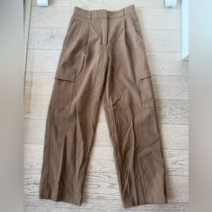 Gorgeous Artizia Babaton tan wool trousers